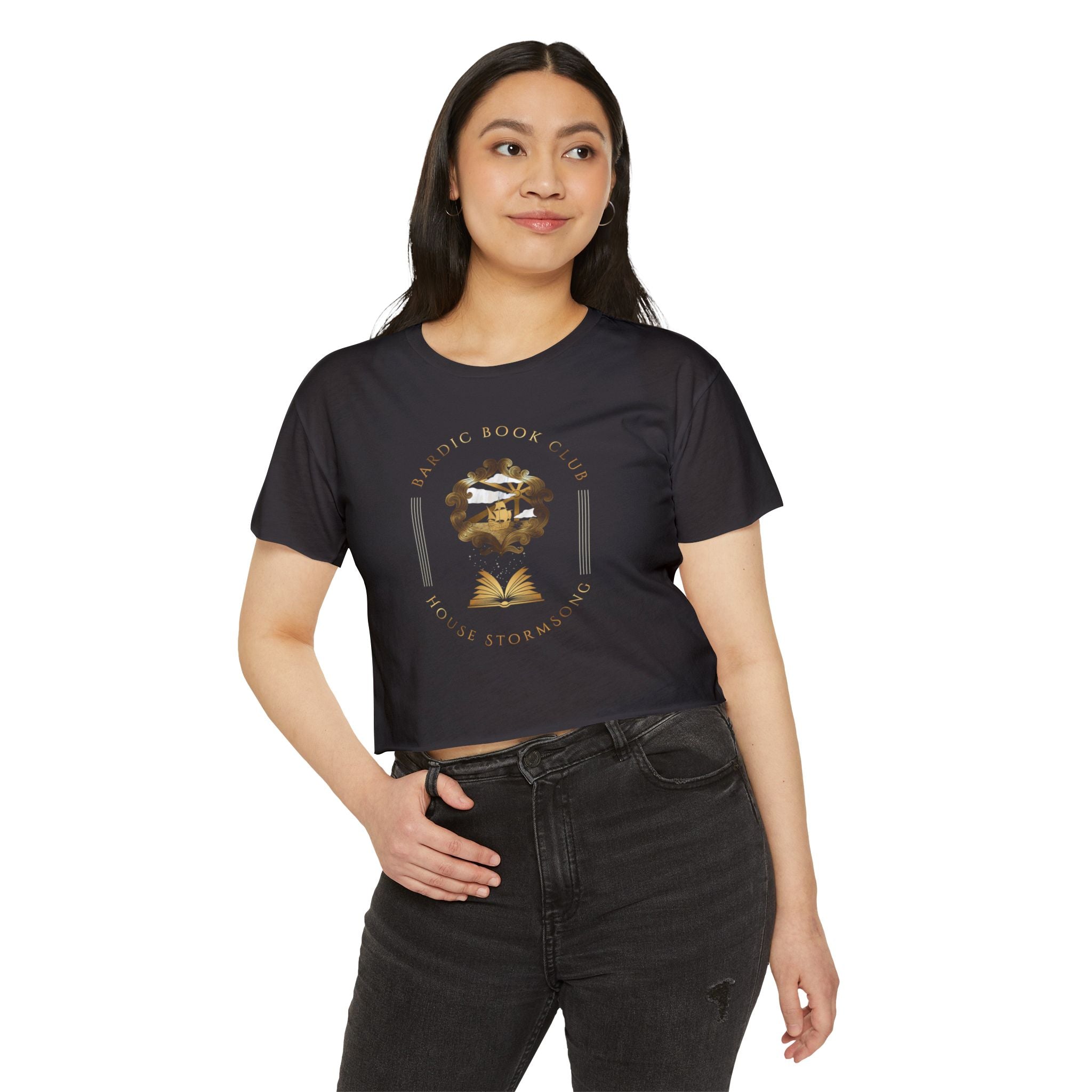 House Stormsong Crop Tee