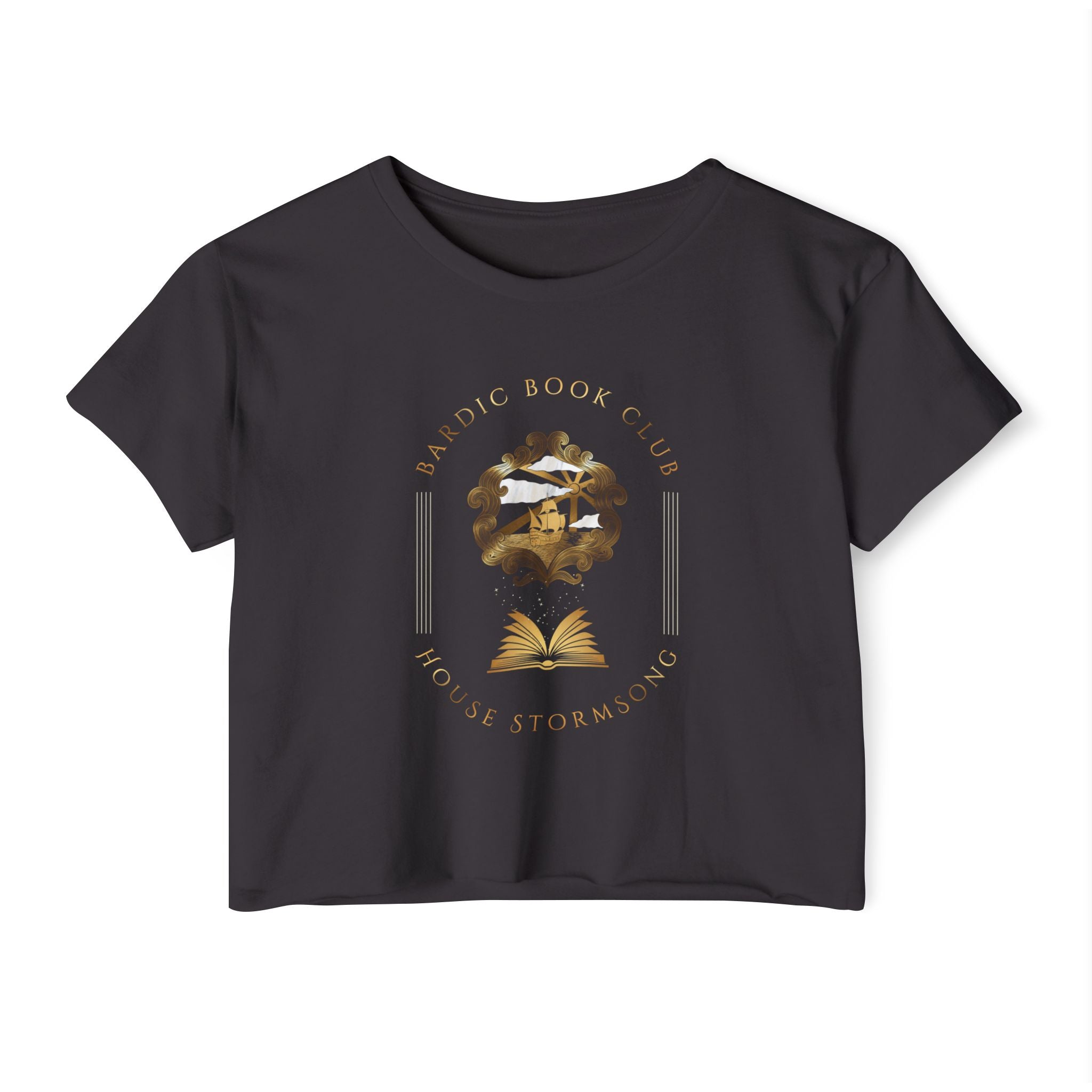 House Stormsong Crop Tee